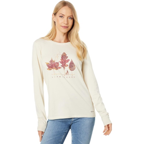  Life is Good Fall Walk Long Sleeve Crusher-Lite Tee