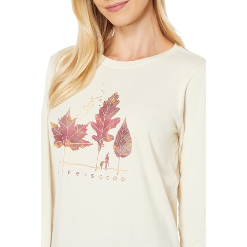  Life is Good Fall Walk Long Sleeve Crusher-Lite Tee