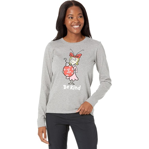  Life is Good Cindy-Lou Be Kind Long Sleeve Crusher Tee