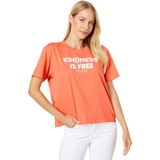 Life is Good Kindness Is Free Boxy Crusher Tee