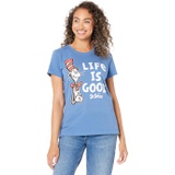 Life is Good The Cat Belly Up LIG Stack Tee