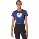 Life is Good Clean Wave Heart Cationic Active Tee