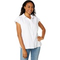 Lilla P Double Gauze Boxy Button-Down Shirt