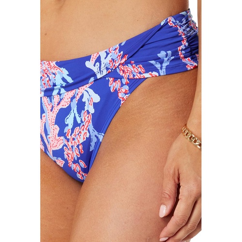  Lilly Pulitzer Lagoon Sarong Hipster Bikini Bottom