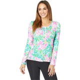 Lilly Pulitzer PJ Knit Long Sleeve Henley Top