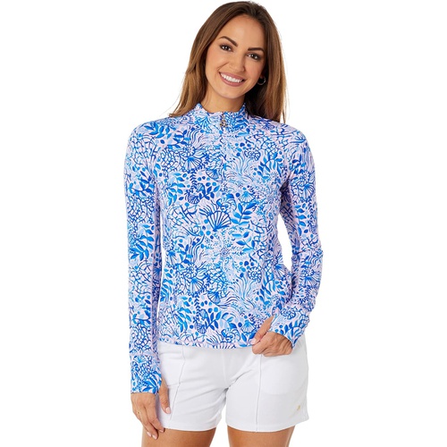  Lilly Pulitzer Marion Mesh Panel 1u002F2 Zip