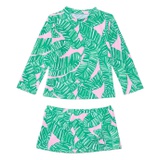 Lilly Pulitzer Kids Sharlene Rashguard Set Up (Toddler/Little Kids/Big Kids)