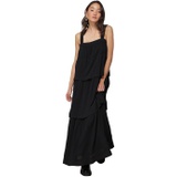 line and dot Maxine Tiered Maxi Dress