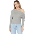 line and dot Blair Off Shoulder Sweater