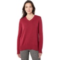 Lisette L Montreal Ellie Organic Cotton V-Neck Sweater