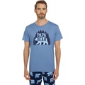 Little Blue House by Hatley Woods Papa Bear Tee