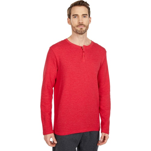  Little Blue House by Hatley Holiday Red Waffle Henley