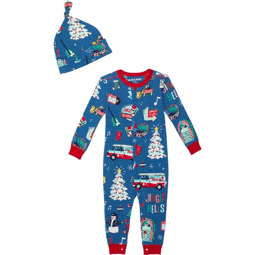  Little Blue House by Hatley Kids Rockin Holidays Coverall & Hat (Infant)