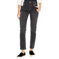 Liverpool Gia Glider/Revolutionary Pull-On Slim Jeans in Meteorite