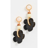 Lizzie Fortunato Mistflower Earrings in Black