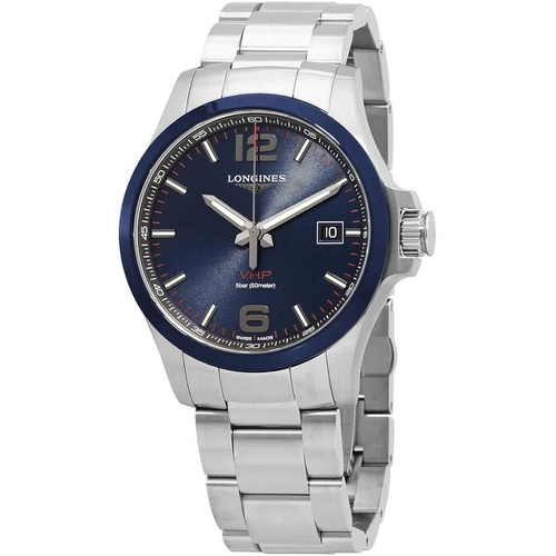  Longines Conquest V.H.P. 43MM Blue DIAL Stainless Steel