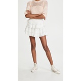 LoveShackFancy Ruffle Miniskirt