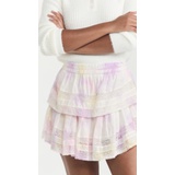 LoveShackFancy Ruffle Miniskirt