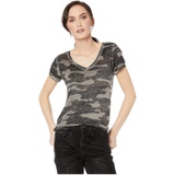 Lucky Brand Camo Burnout Tee