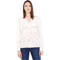 Lucky Brand Let It Grow Long Sleeve Notched Tee