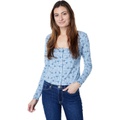 Lucky Brand Pointelle Cardigan Top