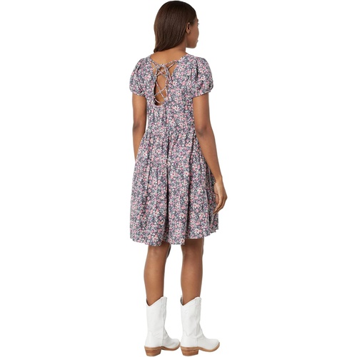 럭키브랜드 Lucky Brand Short Sleeve Babydoll Dress