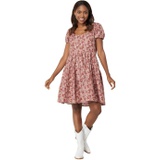 Lucky Brand Short Sleeve Babydoll Dress