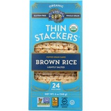 Lundberg Family Farms Organic Thin Stackers Grain Cakes (Brown Rice Lightly Salted, 6 oz)