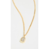 Luv Aj The Faceted Pendant Necklace