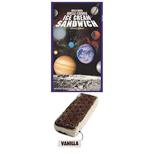  LuvyDuvy Freeze-Dried Vanilla Ice Cream Sandwich - 1 Pack