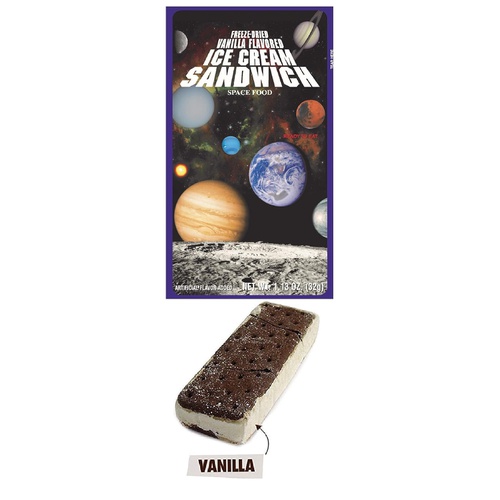  LuvyDuvy Freeze-Dried Vanilla Ice Cream Sandwich - 1 Pack