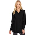 Lysse Schiffer Stretch Microfiber Button Down