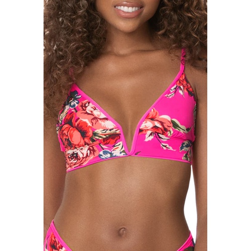  Maaji Parade Reversible V-Wire Bikini Top_PINK