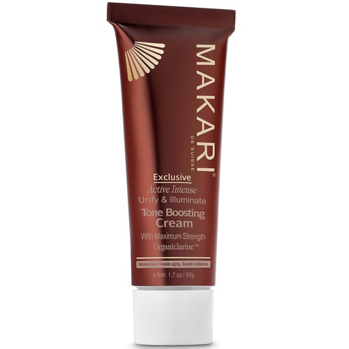  Makari Exclusive Facial Toning FACE CREAM 1.7oz  Lotion with Organiclarine  Advanced Toning Treatment for Dark Spots, Acne Scars, Sun Patches, Freckles & Hyperpigmentation