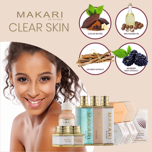  Makari Classic Day Treatment Skin FACE Cream 1.85 fl.oz  Hydrating, Face Cream  Daily Moisturizer for Dark Marks, Scars, Acne Blemishes, Hyperpigmentation & Dryness