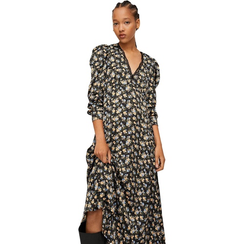  MANGO Marlene Floral Midi Dress