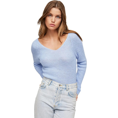  MANGO Balcony V-Neck Slim Fit Sweater