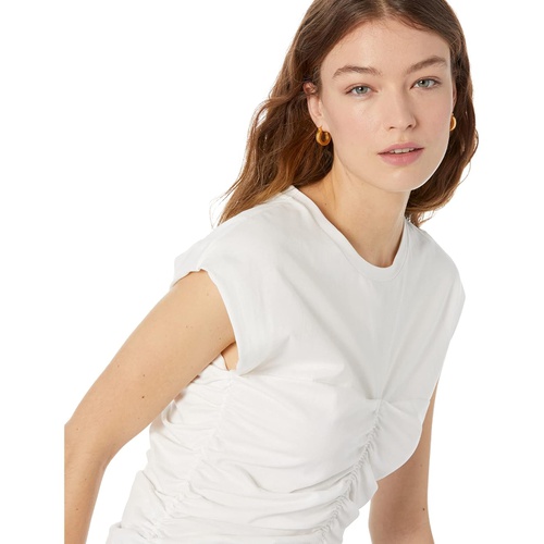  MANGO Kleinfru Ruched Front T-Shirt