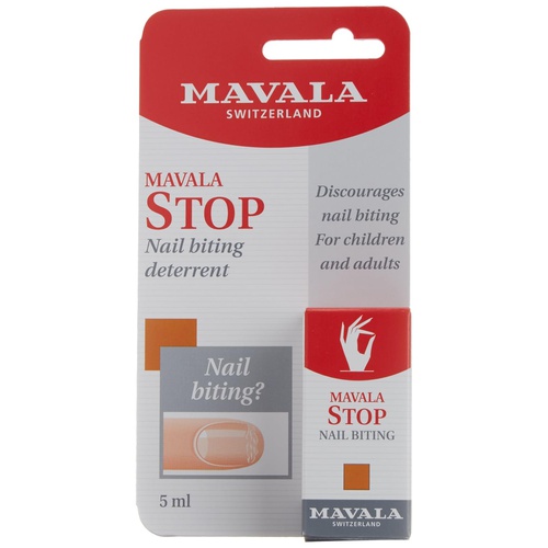  Mavala Stop Deterrent Nail Polish Treatment | Nail Care to Help Stop Putting Fingers In Your Mouth | For Ages 3+ | 0.17 oz