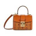 MCM Tracy Visetos Satchel Small