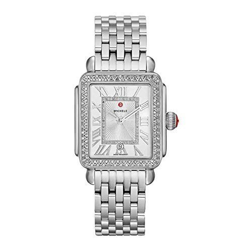  Michele Deco Madison Stainless Steel Diamond Watch MWW06T000163