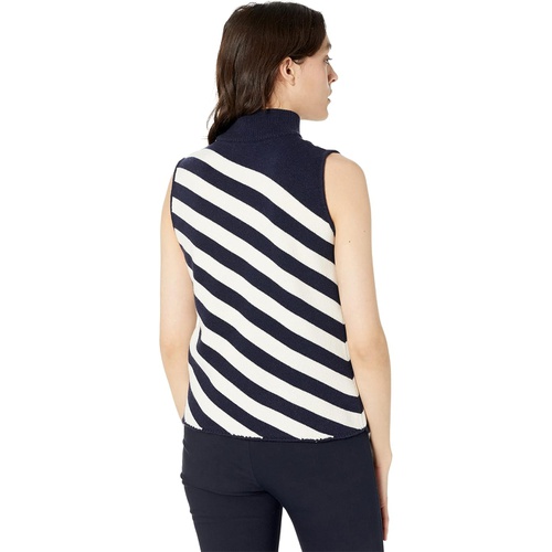  MILLY Stripe Asymmetrical Tank