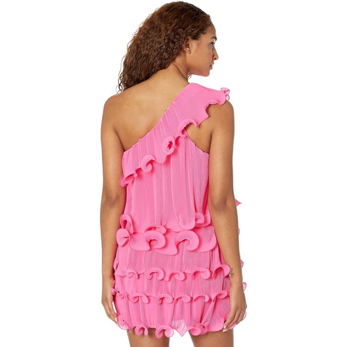  MILLY Blakely Tiered Ruffle Mini Dress