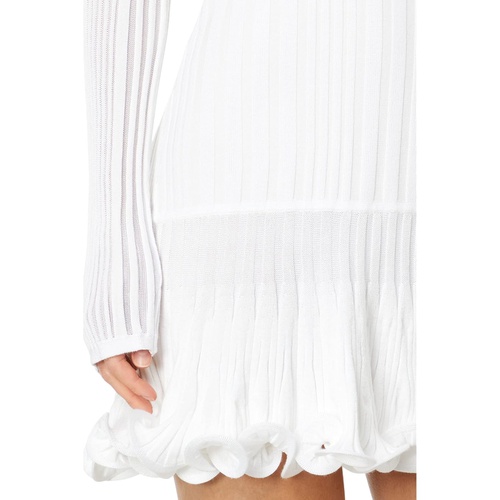  MILLY Fit-and-Flare Rib Dress