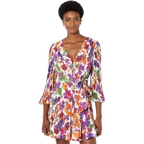  MILLY Liv Wildflower Garden Pleated Dress