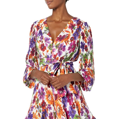  MILLY Liv Wildflower Garden Pleated Dress