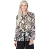 MILLY Glora Painted Tiger Lily Top