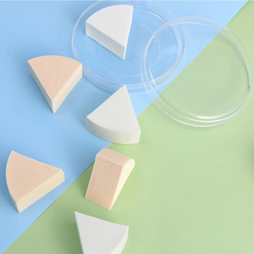  MINISO 6PCS Triangle Powder Puff Makeup Sponge Beauty Sponge Blender for Foundations Cosmetic Tool