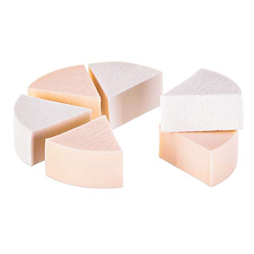  MINISO Round Makeup Sponge Powder Puff Beauty Sponge Blender for Foundations Cosmetic Tool(20 pack)