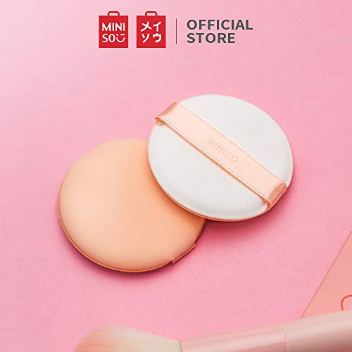  MINISO Round Makeup Sponge Powder Puff Beauty Sponge Blender for Foundations Cosmetic Tool(20 pack)